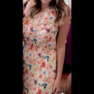 Skies are blue maxi dress